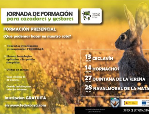 Jornadas de Formación Presencial para Cazadores y Gestores