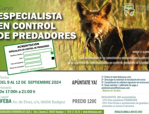 Curso Presencial de Especialista en Control de Predadores (FECIEX)